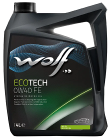 Масло моторное Wolf для Wolf Ecotech 0W40 FE 4Л Масло моторное Wolf для Wolf Ecotech 0W40 FE 4Л