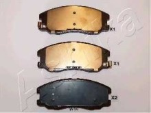 Колодки тормозные передние комплект Ashika для Opel Antara / Chevrolet Captiva