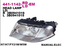 Фара правая Depo для Passat B5+ не ксенон / европа Фара правая Depo для Passat B5+ не ксенон / европа