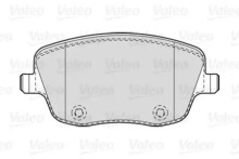 Колодки тормозные передние комплект Valeo для Seat Ibiza IV / Skoda Fabia (1999-2006) / VW Polo (20 Колодки тормозные передние комплект Valeo для Seat Ibiza IV / Skoda Fabia (1999-2006) / VW Polo (20