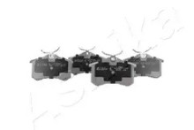 Колодки тормозные задние дисковые комплект Ashika для Audi / VW / Peugeot 307 / Seat / Ford
