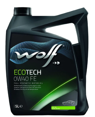 Масло моторное Wolf для Wolf Ecotech 0W40 FE 5Л