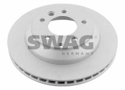 Диск тормозной задний SWAG для VW Touareg (2002>) / Audi Q7 (2005>)