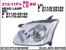 Фара правая Depo для Toyota Avensis II (2003-2008) ДО 04 / 2006г. Фара правая Depo для Toyota Avensis II (2003-2008) ДО 04 / 2006г.