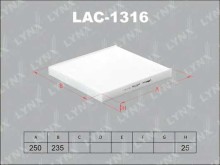 Фильтр салона Lynx для Citroen Jumper / Fiat Ducato / Peugeot Boxer (2006>) НЕ УГОЛЬНЫЙ Фильтр салона Lynx для Citroen Jumper / Fiat Ducato / Peugeot Boxer (2006>) НЕ УГОЛЬНЫЙ