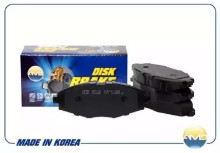 Колодки тормозные передние комплект AMD для Daewoo Matiz Klya 98> 13" / Lanos, Nexia 8V Колодки тормозные передние комплект AMD для Daewoo Matiz Klya 98> 13" / Lanos, Nexia 8V