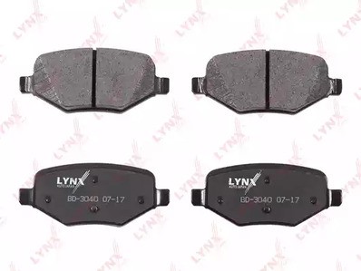 Колодки тормозные задние дисковые комплект Lynx для Ford Explorer