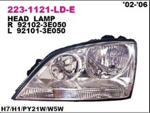 Фара левая Depo для Kia Sorento (2003-2009) до 2006