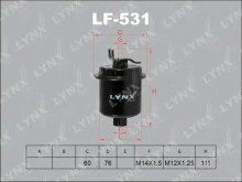 Фильтр топливный Lynx для Honda Civic / Legend / Prelude Фильтр топливный Lynx для Honda Civic / Legend / Prelude