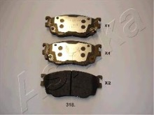 Колодки тормозные передние комплект Ashika для Mazda Premacy (CP) 1999> 131,6х56,3х15 Колодки тормозные передние комплект Ashika для Mazda Premacy (CP) 1999> 131,6х56,3х15