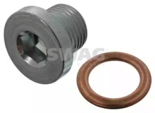 Пробка масляного поддона SWAG для Ford Europa C-Max / Focus / Mondeo / S-Max 14*12*1,25 / 8шестигр. / с шайбой Пробка масляного поддона SWAG для Ford Europa C-Max / Focus / Mondeo / S-Max 14*12*1,25 / 8шестигр. / с шайбой