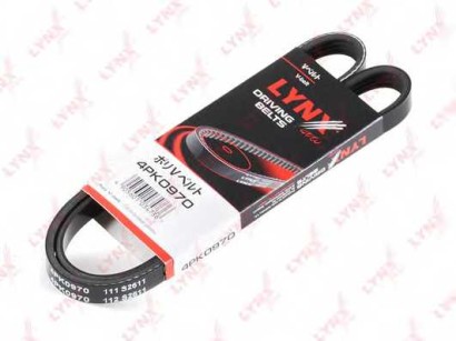 Ремень ручейковый Lynx для Ford / Honda / Mitsubishi / Peugeot 4PK975
