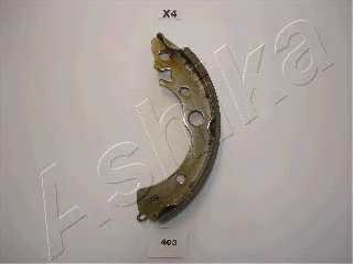 Колодки барабанные комплект Ashika для Honda Civic / CRX 83-87