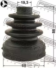 Пыльник внут ШРУСа (комплект) FEBEST для Nissan Almera N16 / Note (E11) (2006>) 68X86X19.3 Пыльник внут ШРУСа (комплект) FEBEST для Nissan Almera N16 / Note (E11) (2006>) 68X86X19.3