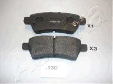 Колодки тормозные задние дисковые комплект Ashika для Pathfinder (R51M) (2004>) Колодки тормозные задние дисковые комплект Ashika для Pathfinder (R51M) (2004>)
