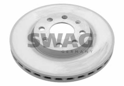 Диск тормозной передний вентилируемый SWAG для Opel Corsa D / Fiat Grande Punto (2005>)
