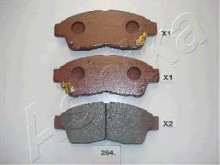 Колодки тормозные передние комплект Ashika для Toyota Camry / Carina E / CELICA.. Колодки тормозные передние комплект Ashika для Toyota Camry / Carina E / CELICA..