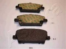 Колодки тормозные передние комплект Ashika для Honda Civic 5D (2006>) Колодки тормозные передние комплект Ashika для Honda Civic 5D (2006>)