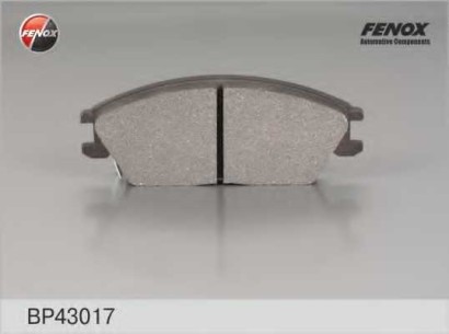 Колодки тормозные передние комплект FENOX для Hyundai Getz (2002>) / Honda Accord III
