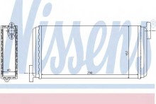 Радиатор отопителя Nissens MB W201 152*295MM Радиатор отопителя Nissens MB W201 152*295MM
