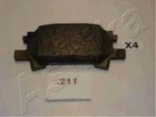 Колодки тормозные задние дисковые комплект Ashika для Lexus RX 300 / 350 / 450H Колодки тормозные задние дисковые комплект Ashika для Lexus RX 300 / 350 / 450H