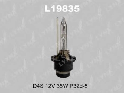 Лампа ксеноновая Lynx D4S-6000K D4S 12V 35W P32d-5 6000K