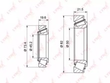 Подшипник задней ступицы Lynx для Toyota 4 Runner / Hi-Lux (1991-1995) Подшипник задней ступицы Lynx для Toyota 4 Runner / Hi-Lux (1991-1995)