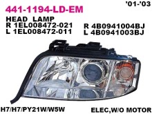 Фара правая Depo для Audi A6 [C5] (2001-2004)