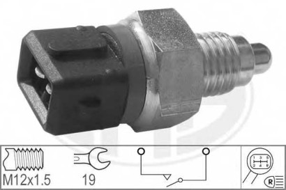 Датчик включения заднего хода ERA для BMW 3-E46 / 5-E39 / 7-E38 / X5 M12x1.5mm / черный