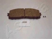 Колодки тормозные задние дисковые комплект Ashika для GS 300 (1993-1998) Колодки тормозные задние дисковые комплект Ashika для GS 300 (1993-1998)