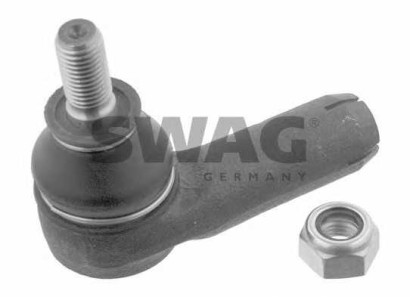 Наконечник рулевой левый SWAG для Audi 100 2.0-2.8 90-94 L=74mm / M18x1.5 / с правой резьбой
