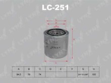 Фильтр масляный Lynx для Nissan Almera / Patrol / Primera 1.7-2.7 Фильтр масляный Lynx для Nissan Almera / Patrol / Primera 1.7-2.7