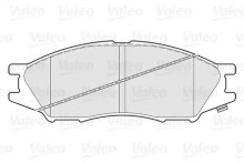Колодки тормозные передние комплект Valeo для Nissan Almera Classic (B10) (2006>) Колодки тормозные передние комплект Valeo для Nissan Almera Classic (B10) (2006>)