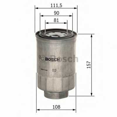 Фильтр сепаратора BOSCH для Volvo FH12 / 16 / Scania 4 D12A / C ПОД СТАКАН