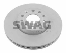 Диск тормозной передний вентилируемый SWAG для VW Touran / Golf V (2004>) / A3 [8P1] (2003>) 288