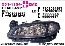 Фара правая Depo для Laguna II (2005-2008) Elec BLK Фара правая Depo для Laguna II (2005-2008) Elec BLK