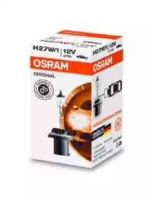 Лампа Osram H27W 12V-27W PG13 (880) прямой цоколь галоген в противотуманку