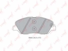 Колодки тормозные передние комплект Lynx для Hyundai Santa FE (2012>) Колодки тормозные передние комплект Lynx для Hyundai Santa FE (2012>)