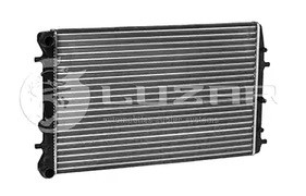 Радиатор основной Luzar для Skoda Fabia / VW Polo Моторы от 1,0 до 1,6л