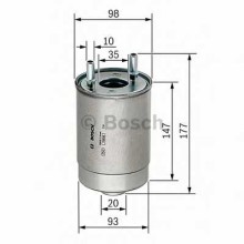 Фильтр топливный BOSCH для Renault Fluence (2010>) / Megane III (2009>) Фильтр топливный BOSCH для Renault Fluence (2010>) / Megane III (2009>)