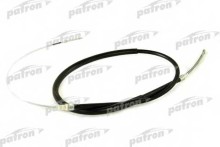 Трос стояночного тормоза Patron для VW Golf II / Jetta 83-88 барабанный тормоз / 1748 / 1088