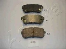 Колодки тормозные задние дисковые комплект Ashika для Hyundai IX35 / Tucson (2010>) Колодки тормозные задние дисковые комплект Ashika для Hyundai IX35 / Tucson (2010>)