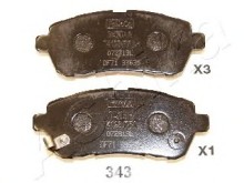 Колодки тормозные передние комплект Ashika для Ford Fiesta (2008>) / Mazda 2 (DE) (2007>) Колодки тормозные передние комплект Ashika для Ford Fiesta (2008>) / Mazda 2 (DE) (2007>)