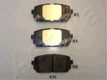 Колодки тормозные задние дисковые комплект Ashika для Kia Carens (2006>) Колодки тормозные задние дисковые комплект Ashika для Kia Carens (2006>)