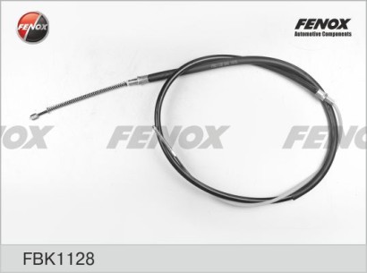 Трос стояночного тормоза FENOX для VW Golf II / Jetta 83-88 барабанный тормоз / 1748 / 1088