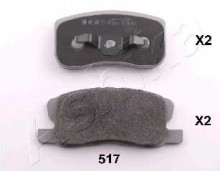 Колодки тормозные передние комплект Ashika для Mitsubishi Colt (Z3) (2004>) Колодки тормозные передние комплект Ashika для Mitsubishi Colt (Z3) (2004>)