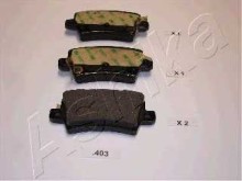 Колодки тормозные задние дисковые комплект Ashika для Civic 5D (2006>)CIVIC 5D (2012>) Колодки тормозные задние дисковые комплект Ashika для Civic 5D (2006>)CIVIC 5D (2012>)