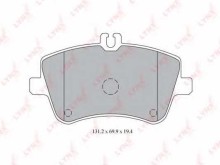 Колодки тормозные передние комплект Lynx для Mercedes Benz W203 00> для Girling / 131.5x69.8x19.4 для узкой скобы Колодки тормозные передние комплект Lynx для Mercedes Benz W203 00> для Girling / 131.5x69.8x19.4 для узкой скобы