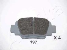Колодки тормозные задние дисковые комплект Ashika для Nissan Micra K11 92-00 1.0i 16V / 1.3i 16V Колодки тормозные задние дисковые комплект Ashika для Nissan Micra K11 92-00 1.0i 16V / 1.3i 16V