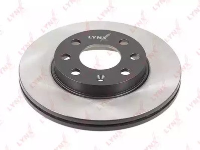 Диск тормозной передний вентилируемый Lynx для Chevrolet Aveo (T200) (2003-2008) / Aveo (T250) (200 D=236 mm. !!!!!!6 / 7 отв.